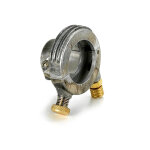 K-Tech DeLuxe external throttle housing. Raw aluminum