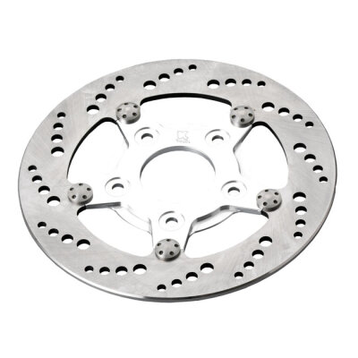 K-Tech, drilled brake rotor stainless steel 8-1/2 inch