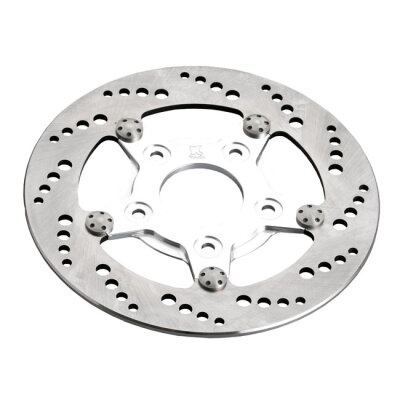 K-Tech, drilled brake rotor stainless steel 8 1/2 inch