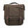 Burly, Voyager saddlebag. Dark Oak canvas