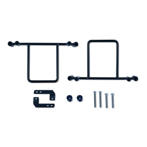 Burly, Voyager bracket kit for Dyna. Black