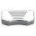 Wild1 billet top clamp chrome