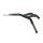 Wild1, Chubby Low-Profile pullback drag bar 1-1/4". Black