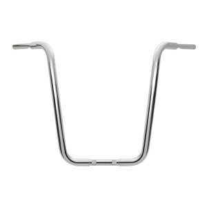 Wild1, 1-14" Psyco Chubby Apehangers. Black, 20" rise