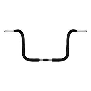 Wild1, 1-1/4" Chubby Bagger Ape. Black, 10" rise