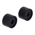 Wild1, riser extensions. 1" tall. Black