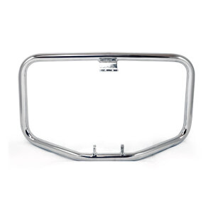 Front engine guard, chrome