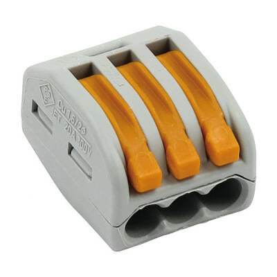 Custom Dynamics, Cage Clamp connector. 3-position