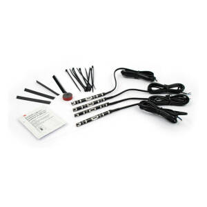 Custom Dynamics Magicflex LED rear wheel effect kit orange