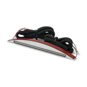 Custom Dynamics, Breakout LED taillight. Chrome. Clear lens