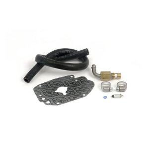 S&S, 90° fuel line bowl update kit. S&S Super E/G