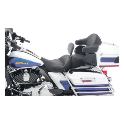 Mustang, Super Touring seat. With rider backrest. Heated