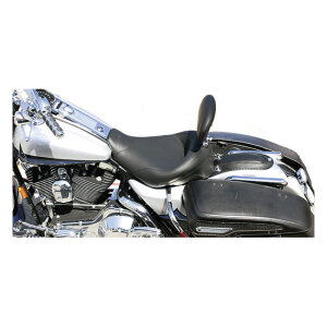 Mustang, Standard Touring solo seat. With rider backrest