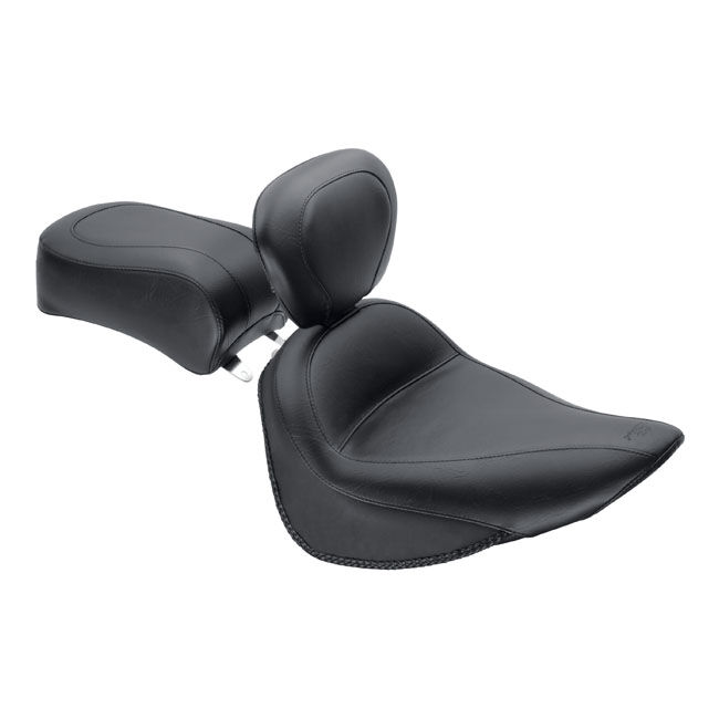 Mustang, Standard Touring solo seat. With rider backrest