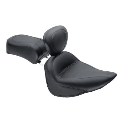 Mustang, Standard Touring solo seat. With rider backrest