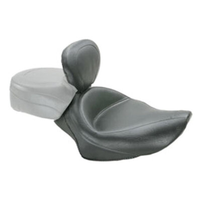 Mustang, Wide Touring solo seat. With rider backrest