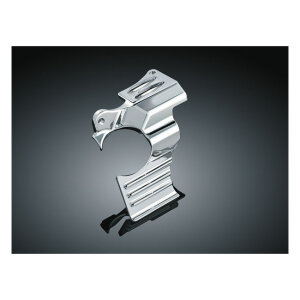 Kuryakyn, oil filler spout cover. Chrome