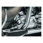 Kuryakyn, oil filler spout cover. Chrome