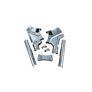 Kuryakyn, Touring deluxe frame neck cover. Chrome