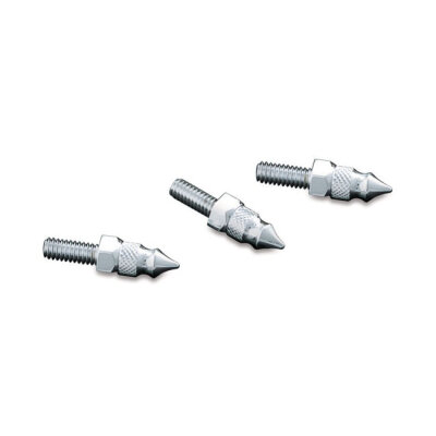 Kuryakyn, Windshield mount spikes. Chrome