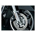 Kuryakyn, lower leg deflector shields. Chrome