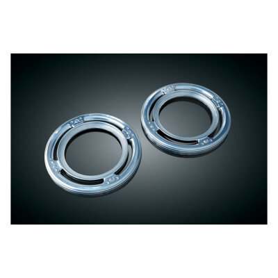 Kuryakyn, speaker accents. Rear. Chrome