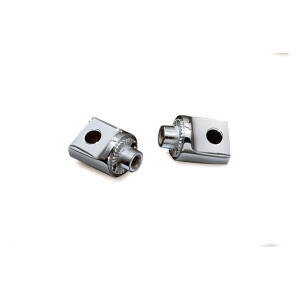 Kuryakyn, Non pivoting splined male mount adapters, chrome
