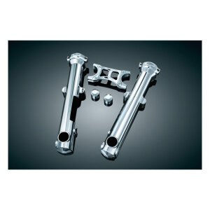 Kuryakyn, Fork Skins™ fork slider covers. Chrome