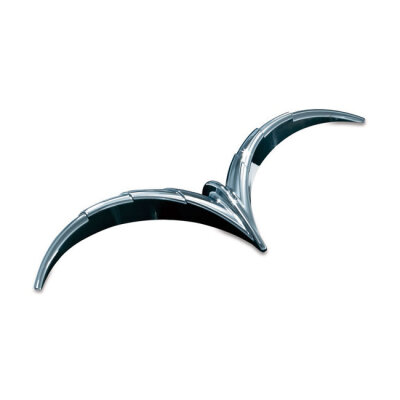 Kuryakyn, speedo & tach brow. Chrome