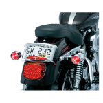 Kuryakyn, turn signal recessed trim rings & lens kit. Chrome