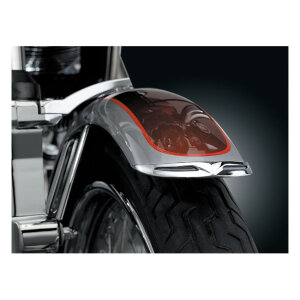 Kuryakyn, front fender tip. Narrow, chrome