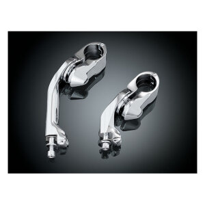 Kuryakyn, Tour-Tech cruise peg mounts. Short. Chrome