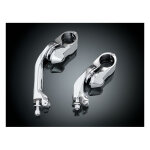 Kuryakyn, Tour-Tech cruise peg mounts. Short. Chrome