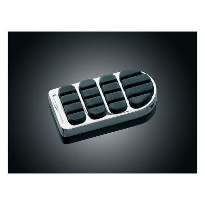 Kuryakyn, ISO brake pedal pad. +5/8" longhorn. Chrome