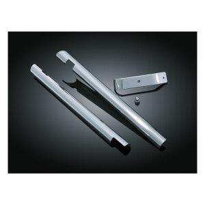Kuryakyn, Softail downtube covers. Chrome