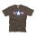 Army Surplus Air Force Star & Bars t-shirt green Size L