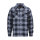 Lumberjack flannel shirt checkered grey/black Male US Size XL