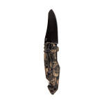 KNIFE SKULL & CLIP SMALL BLACK BROWN