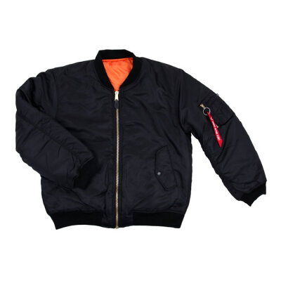 MA-1 Bomber flight jacket black Size L