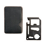 Survival tool silver/chrome