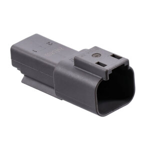 NAMZ, Deutsch DT connectors. Gray, receptacle, 2-pins