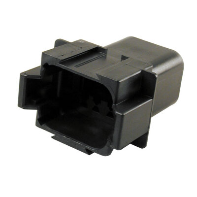 NAMZ, Deutsch connectors. Black, receptacle, 8-pins