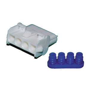 NAMZ, AMP connector. receptacle, 4-pins