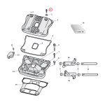 GW, rocker box top bolt kit. Allen, stainless