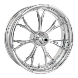 PM, 2.15 x 21 wheel, Paramount. Chrome