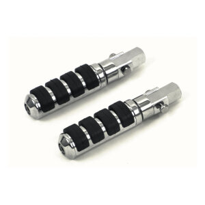 Passenger comfort peg kit. 3/8-24. Chrome