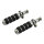 Comfort stud mount foot peg kit. 1/2-20. Chrome