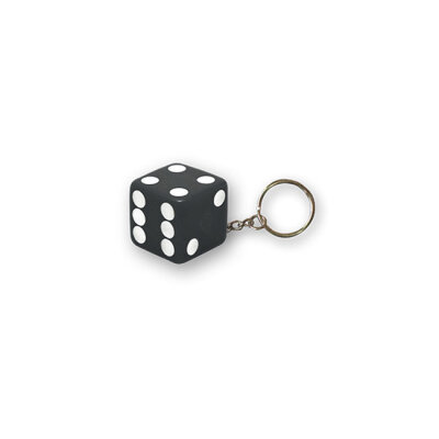 Triktopz Dice key chain black
