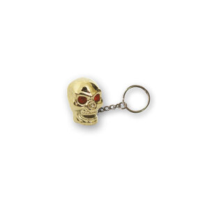 Triktopz Skull key chain gold