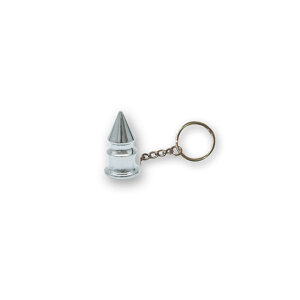 Triktopz Spike key chain chrome